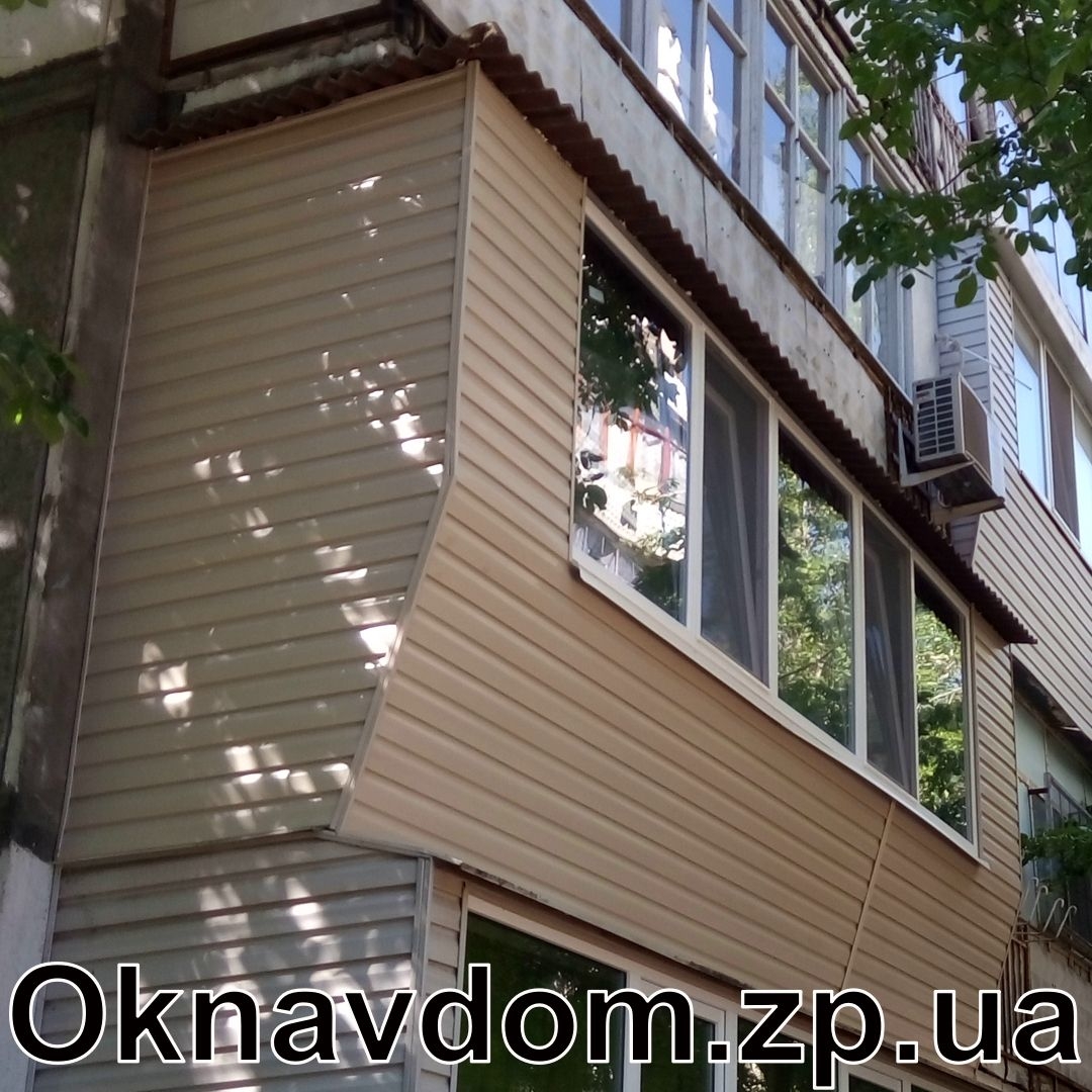 Балкон під ключ 6м в 9-поверховому будинку у Запоріжжі